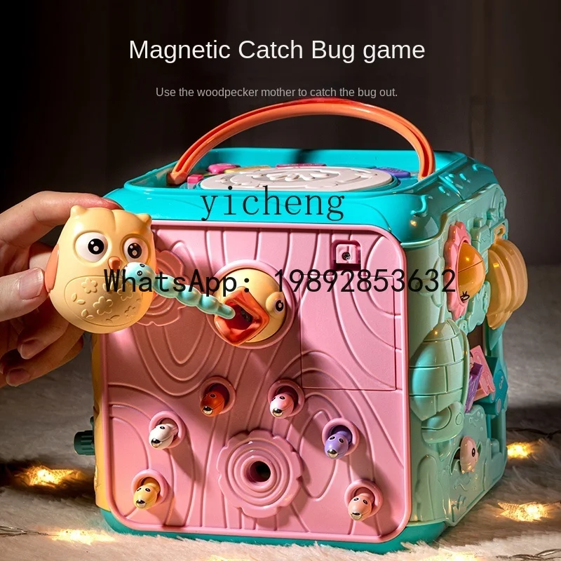 ABC Babyspeelgoed Vroegschoolse educatie Kleine maand Verlichting Intelligentieontwikkeling