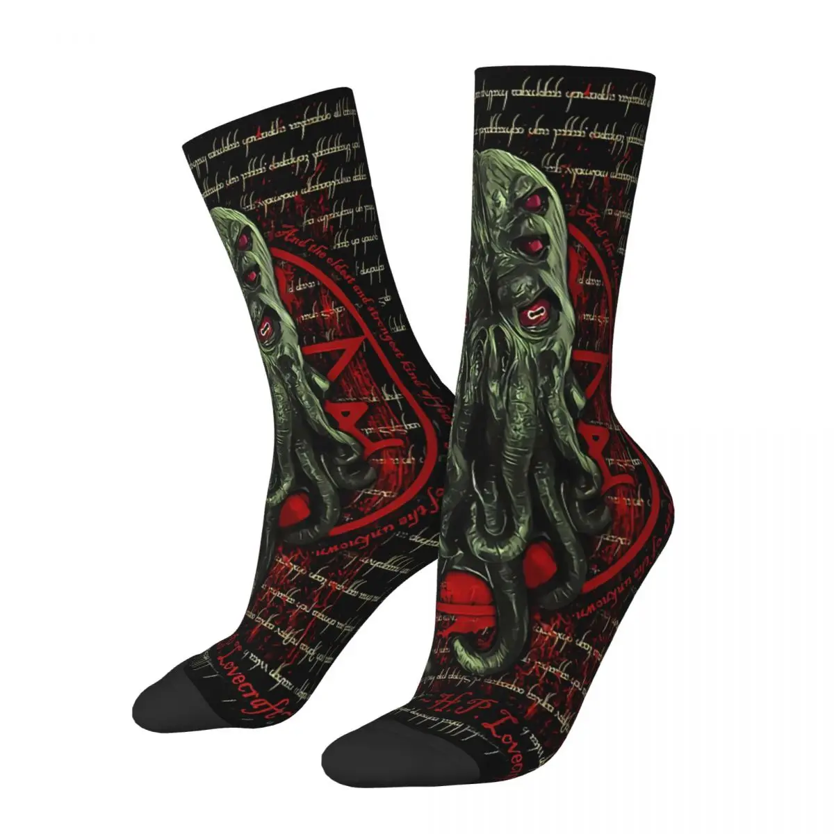 Octopus Cthulhu Mythos Socks Male Mens Women Winter Stockings Harajuku
