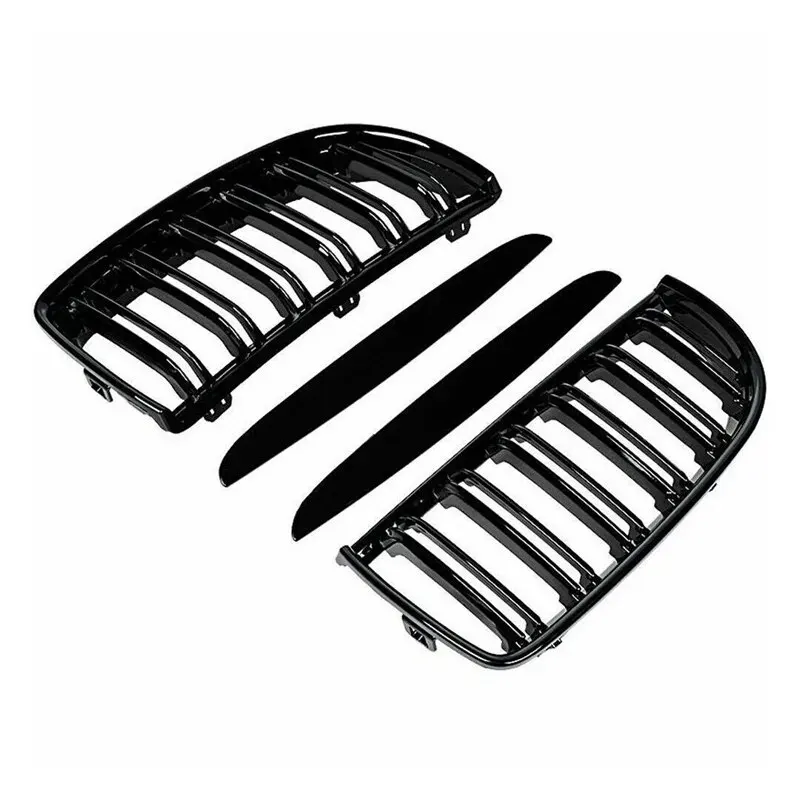 Auto Voorbumper Grille Zwart Grille Abs Fit Voor Bmw 3 Serie E90 E91 2005 2006 2007 2008