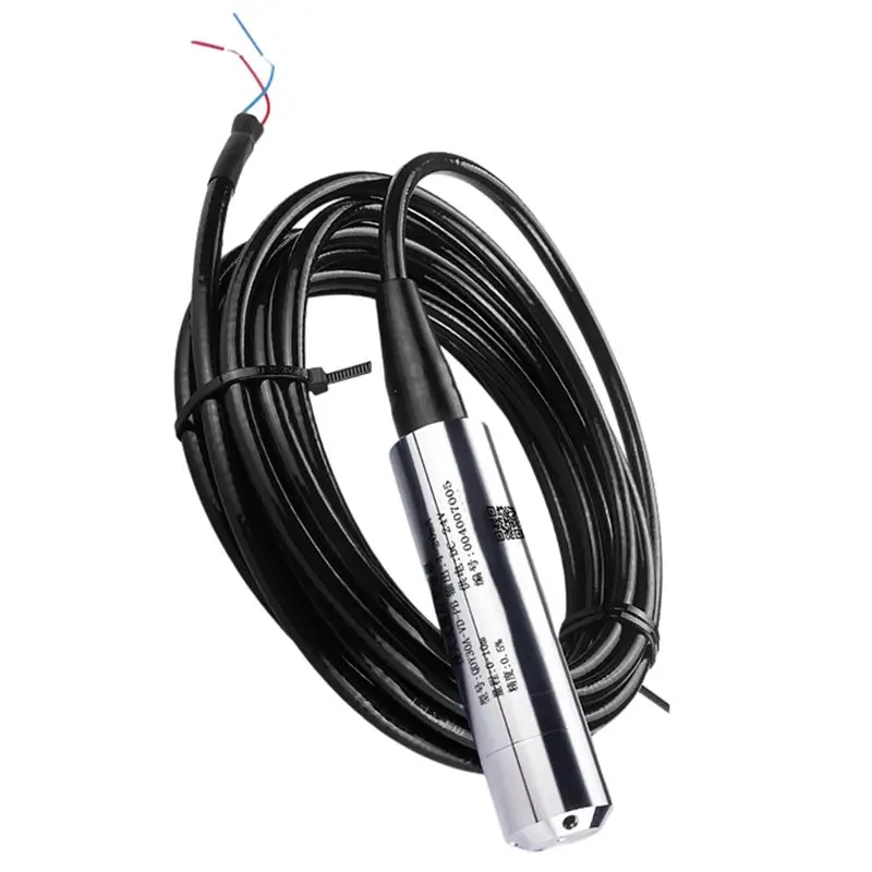 

AB11-Pressure Transmitter 4-20Ma Hydrostatic Level Sensor Water Tank Liquid Level Detection 5/10 Meter Transducer 10M Line