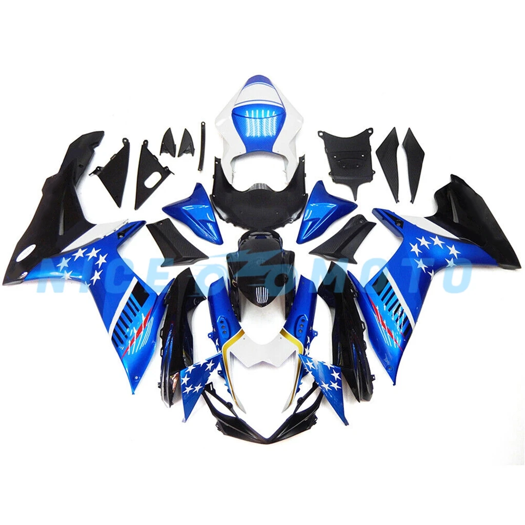 

Кузов мотоцикла для GSXR600 GSXR750 2011 2020 2019 2018 2016 2012 2013 2015 2017 2014 GSXR 600 11-20 Синий комплект обтекателя