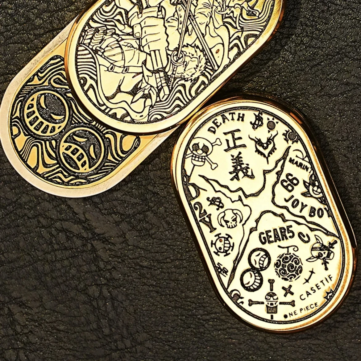 One ชิ้นแบบพกพา EDC Fidget Slider Spinner ไทเทเนียมโลหะผสมโลหะของเล่นป้องกันความเครียด Sensory ADHD Fidgeting ของเล่นขนาดพ็อกเก็ต
