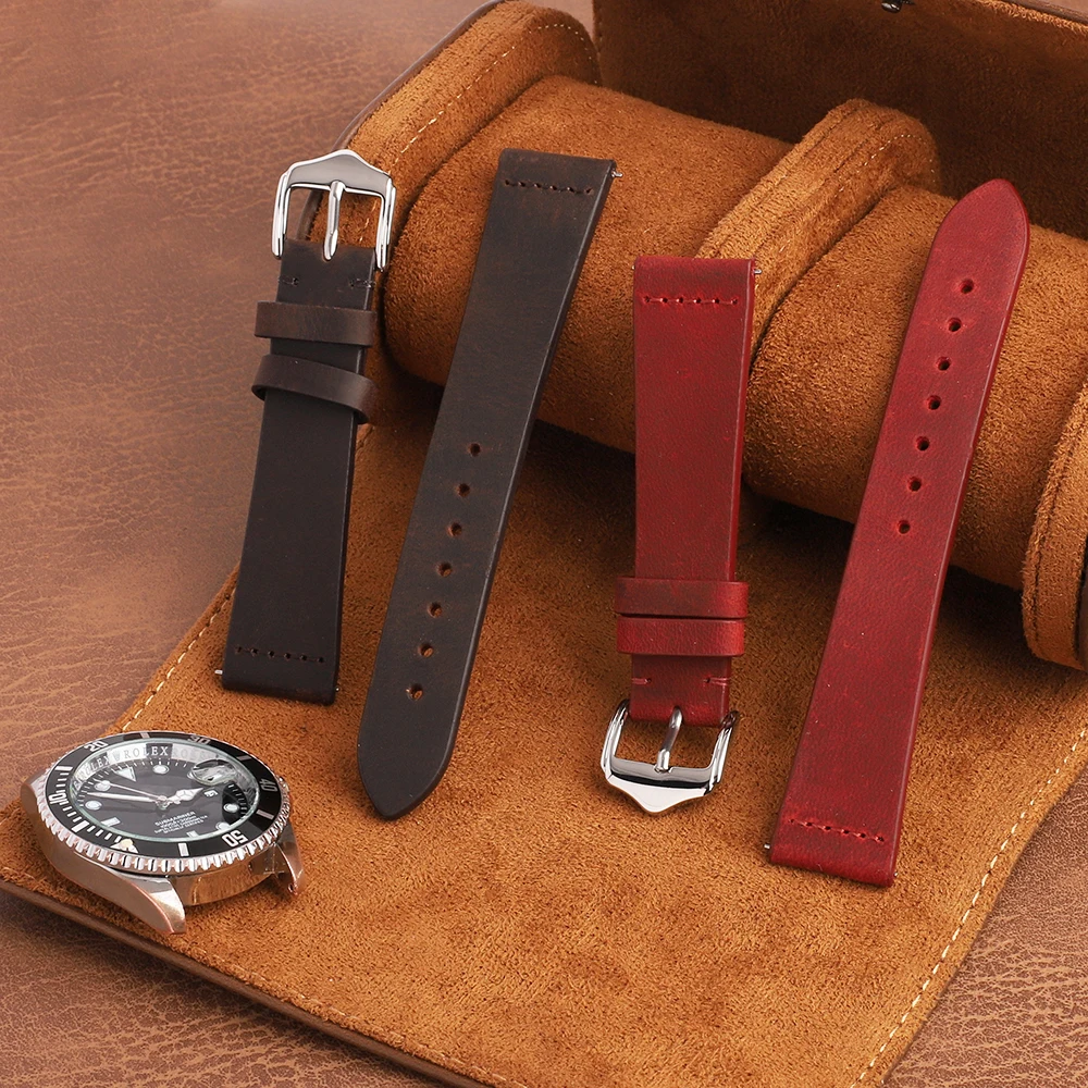 Omega Watches Smartwatch - Cinturino per Orologio in Vera Pelle