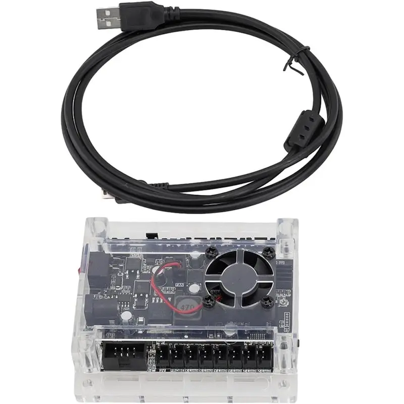 A53Q-3-Axis USB Control Board For GRBL Engraving Machine Offline Capability Customizable Power Settings Precise Spindle Speed