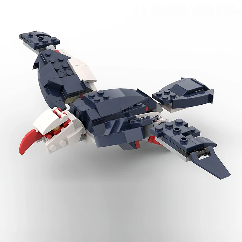 Criadores série animal modelo moc bloco de construção águia careca tecnologia modular presentes feriado montar crianças brinquedos terno