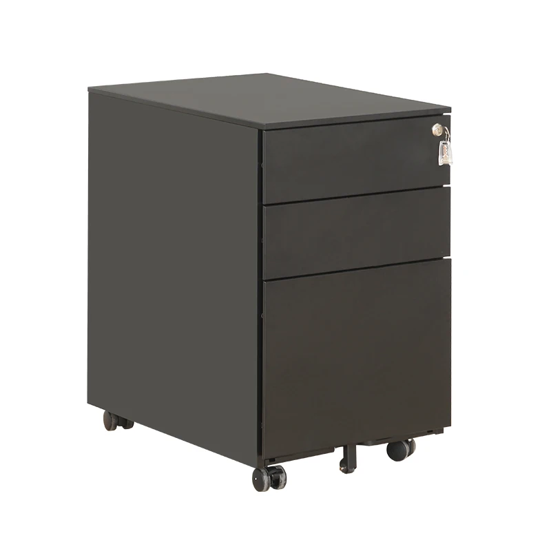 Office furniture Equipment for A4 File steel metal Cabinet moving storage 3 drawer cabinet filing cabinets Mobile Pedestal