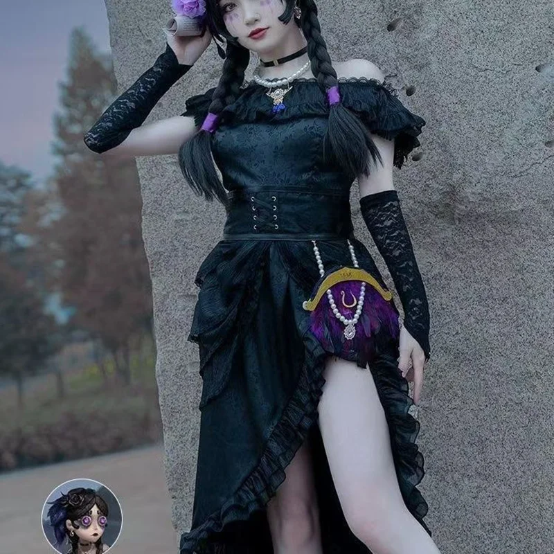 

Survivor Toy Merchant Anne Lester Hidden skin Cosplay Costume Uniforms Dresses 2025 Game Anime Comic Identity V Cosplay Costumes