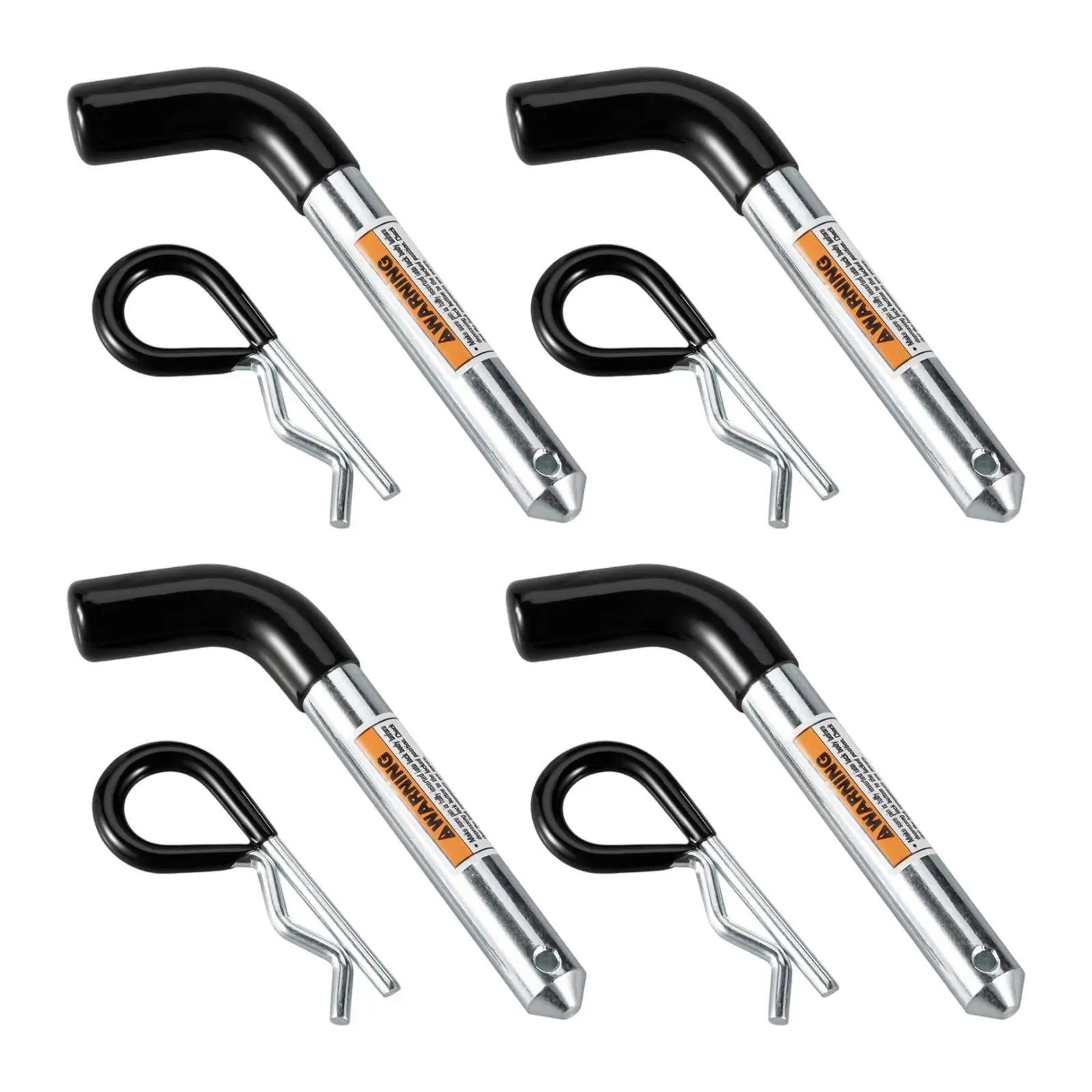 

Набор штифтов для сцепного устройства прицепа, 4 шт., профессиональная прямая замена запасных частей в сборе, диаметр 5/8 дюйма, аксессуары для буксировочного сцепного устройства