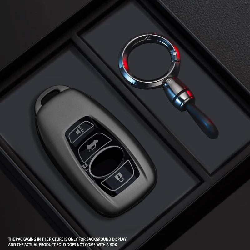 Schwarz Krieger Stil TPU Auto Schlüssel Fall Abdeckung Für Subaru Ascent Crosstrek XV BRZ Forester Impreza Legacy Outback Zubehör – Detail 4