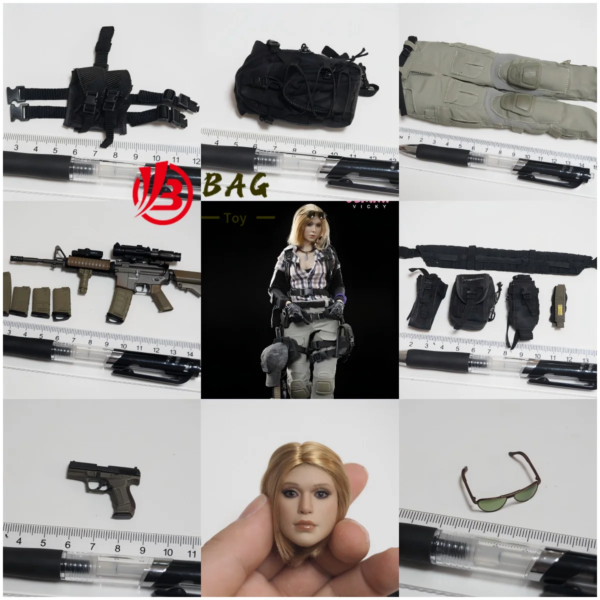 1/6 Action Figures Model DAMTOYS DAM DCG002 Battle Angel Vicky female new Spare parts