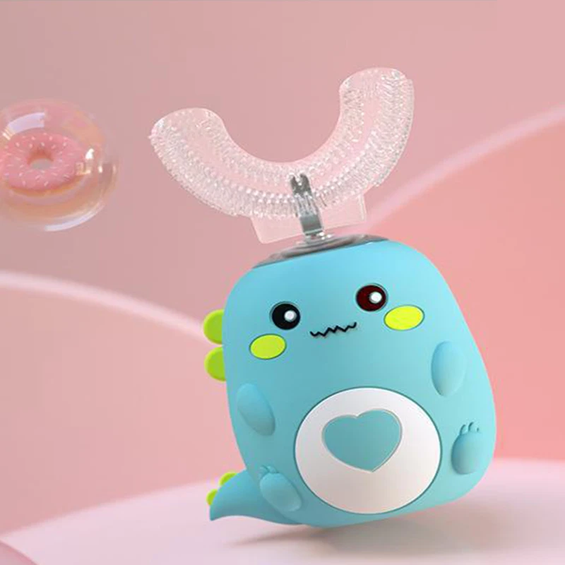 

Дорожная электрическая детская зубная щетка, милая мультяшная зубная щетка для отбеливания зубов, инструмент для чистки полости рта с мягкой щетиной