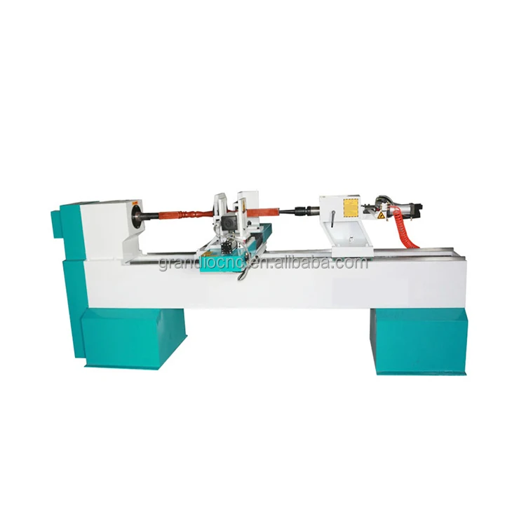 One Axis 1000mm Working Length CNC Copier Lathe Machine Wood Turning Lathe for Furniture Feet