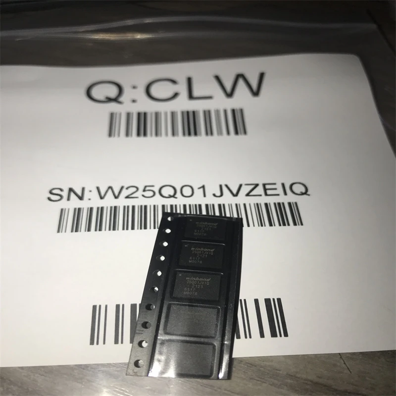 2PCS W25Q01JVZEIQ  WSON8  New and Original in STOCK