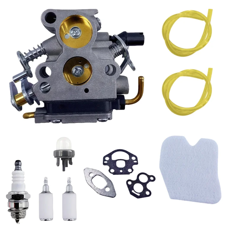 Carburetor Tune up kit for Husqvarna 235 235E 236 240 120 Chainsaw for Jonsered CS2234 CS2238 GZ380 for Craftsman 358381600 Carb