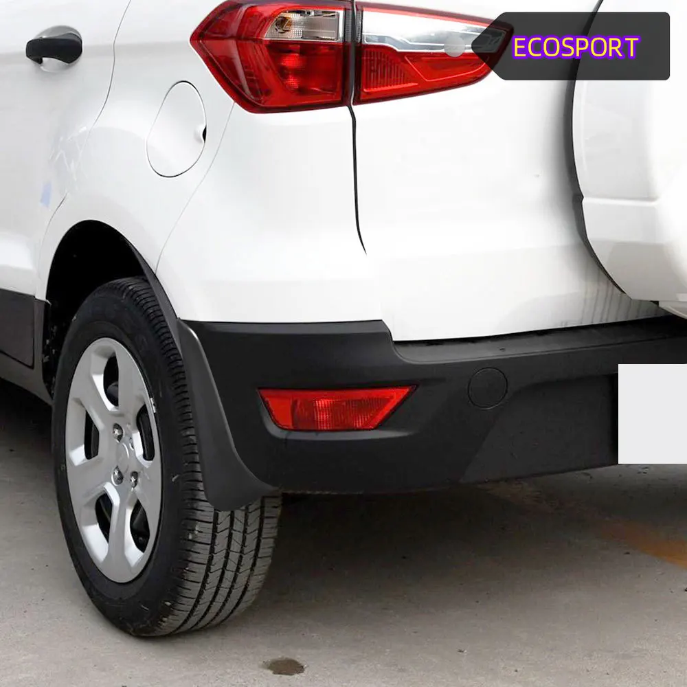 ABS Mudflaps Mud Flaps Front Rear Mudguards Fender for Ford Ecosport 2013-2017 Splash Guards Parts Accessories