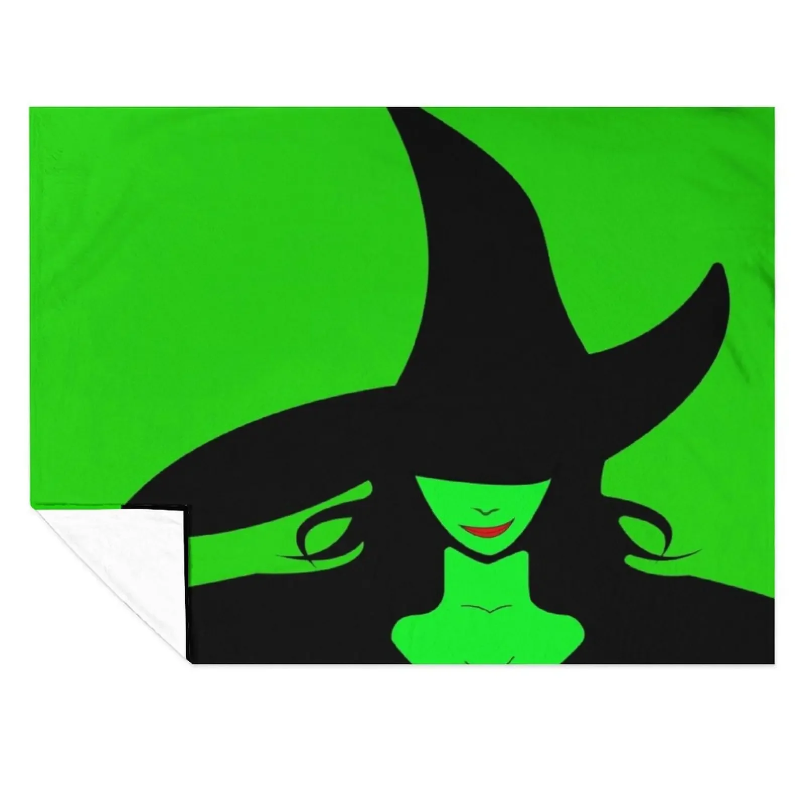 

#wicked Throw Blanket Flannel Fabric For Sofa Thin Furrys Furry Blankets