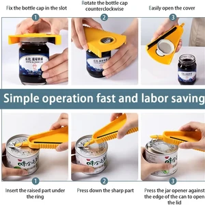 Multifunctional cans opener Bottle opener for beer 8 Main Sales Opener - №7