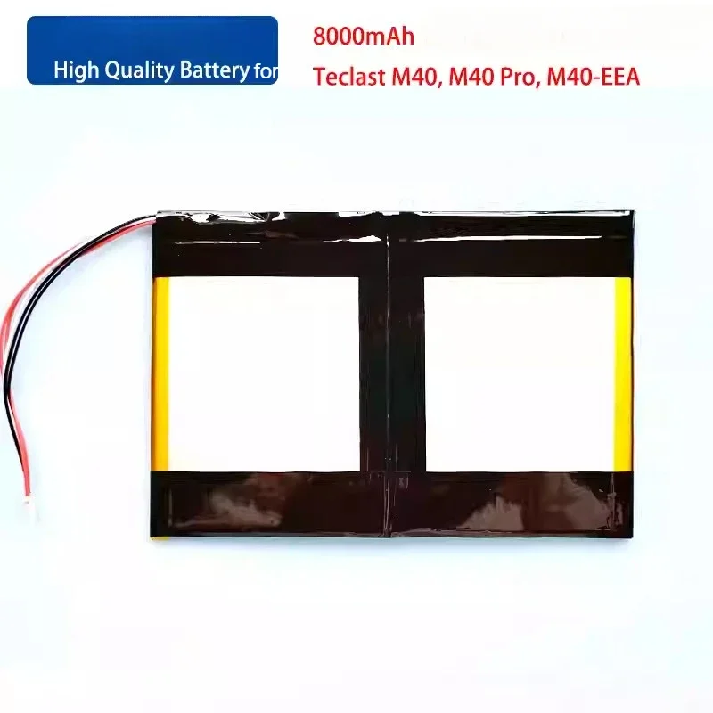 New 30100140 3.8V 8000mAh Battery for Teclast M40 Pro M40Pro M40-EEA Laptop Notebook Tablet PC Accumulator 5 Wire Plug