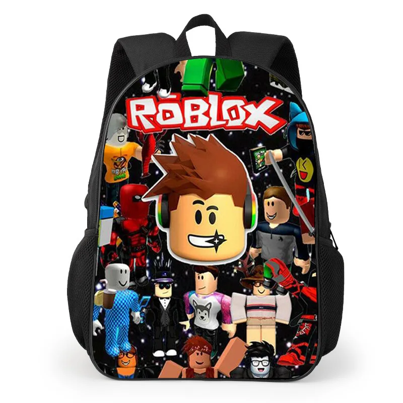 

Robloxs Cartoon Peripheral Backpack for Students Boys Girls Bags Teens Daily Backpack Travel Rucksacks Daily Necessities