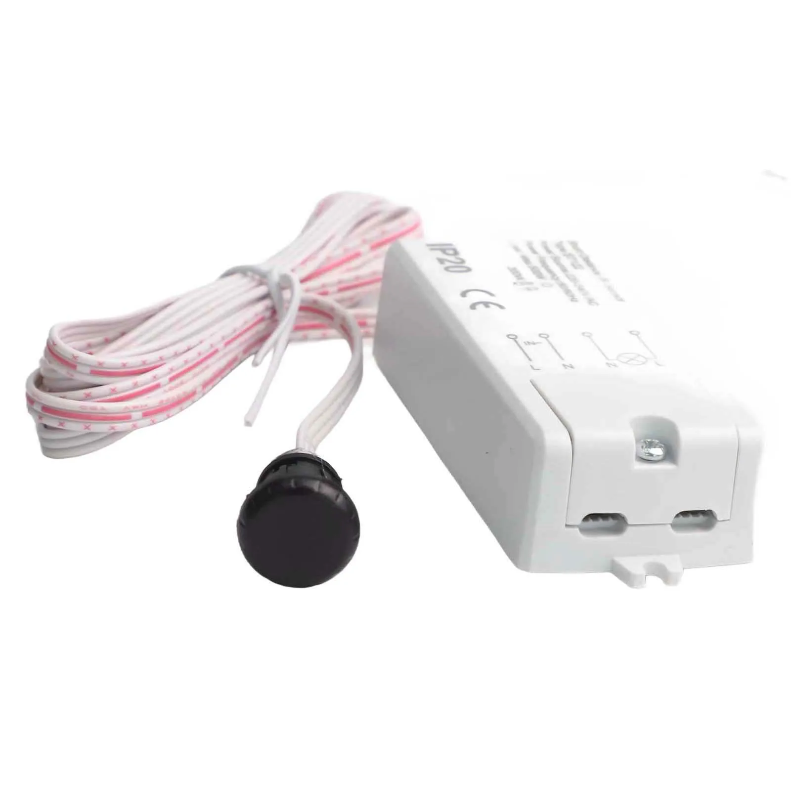Infrarot-Touch-Sensor-Schalter, 220–240 V AC, Näherungssensor, Schrank-Wellen-Schalter, Infrarot-Rot, Ein/Aus, elektrische Haushaltsteile