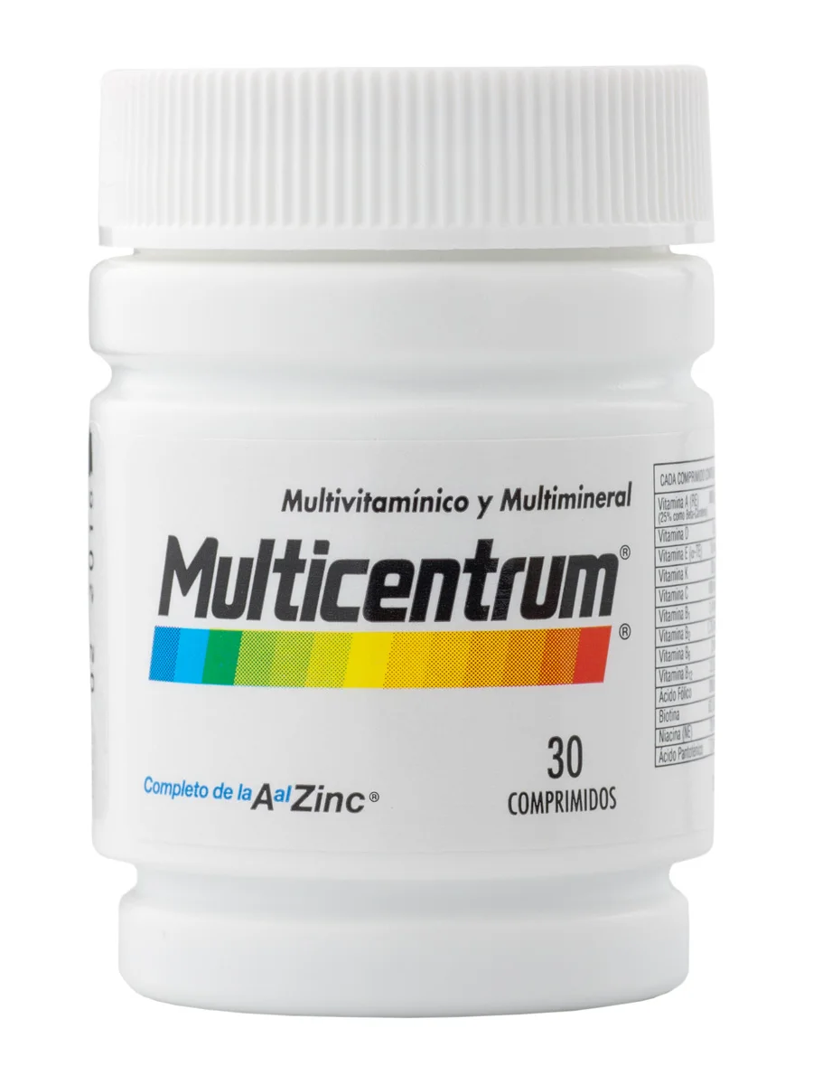 Multicentrum 30 tablets-multivitamin. Helps you regain energy