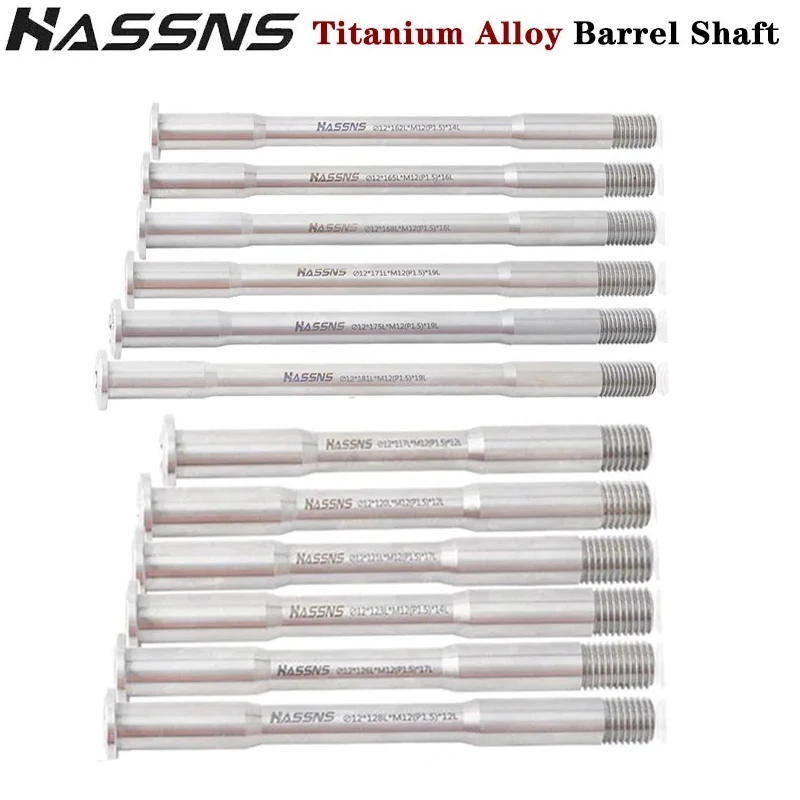 

HASSNS MTB сквозная ось, задняя ступица из титанового сплава, шампуры 12 мм, 15 мм, ось велосипедного колеса для рамы 29 27,5, аксессуары для горных велосипедов