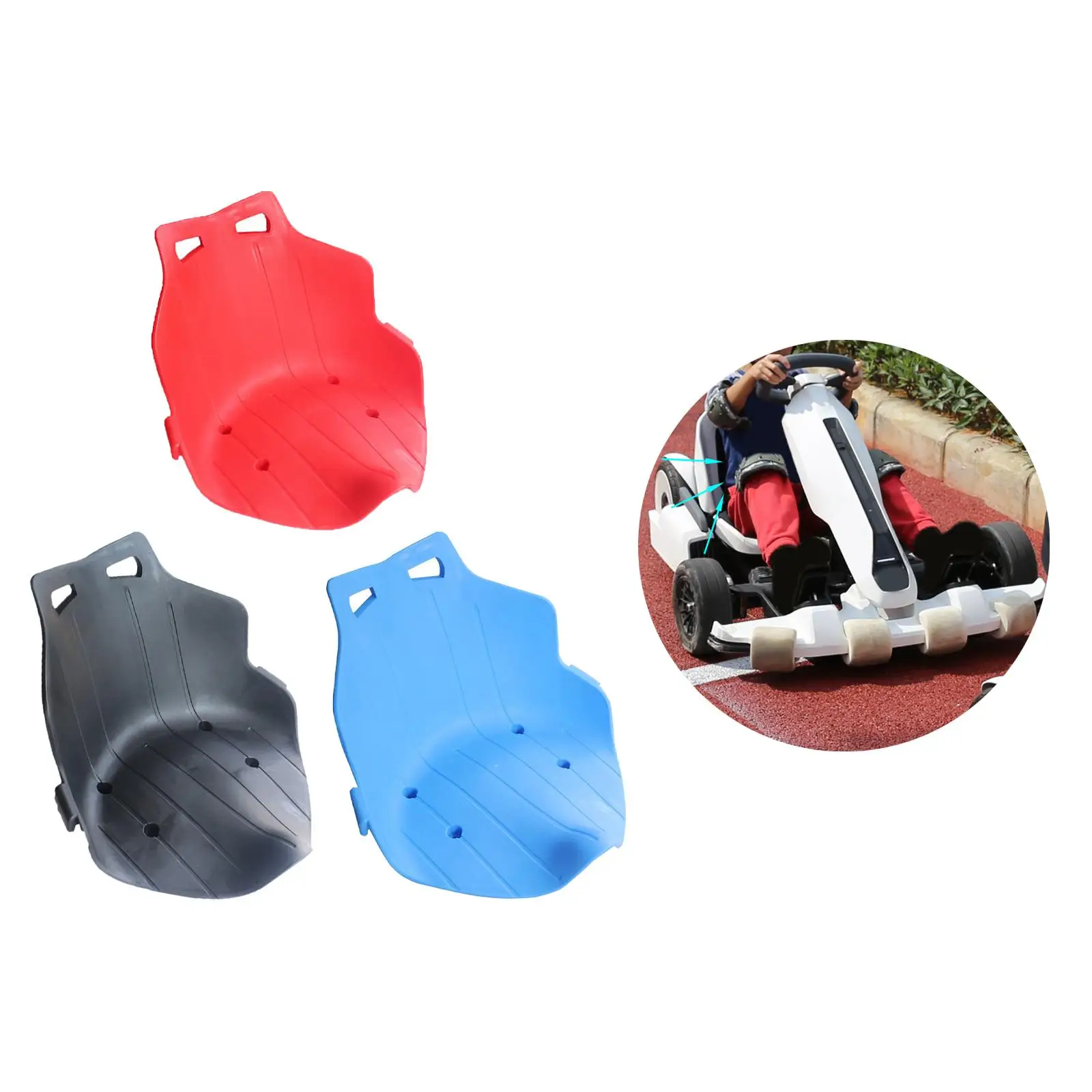 مقعد السيارة للأطفال Racing Go Kart، ملحق ذو ظهر منخفض يمكنك صنعه بنفسك