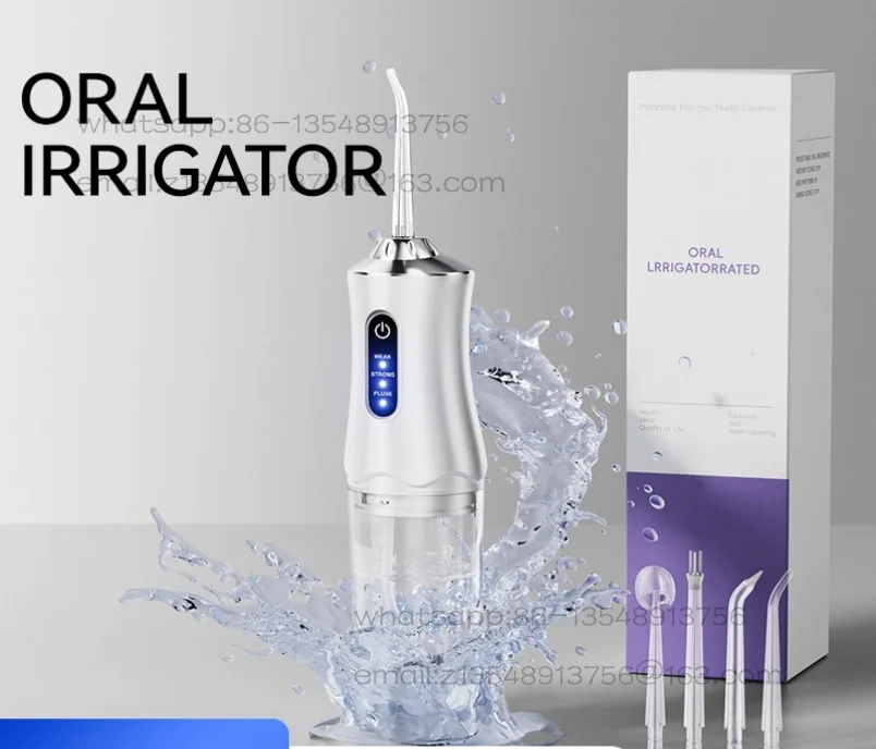 New electric portable tooth flusher, clean calculus oral care spot