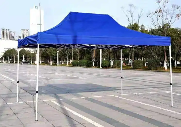 Promotional Outdoor Folding Easy Set Heavy Duty Pop-Up Canopy Trade Show Tent Instant Shelter with Removable Sunwall