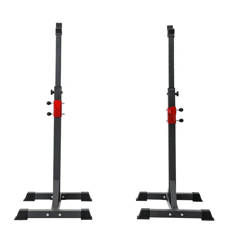 High-quality Adjustable Multifunction Split Type Squat Rack Weightlifting Barbell Rack Strength Training Fitness Equipments