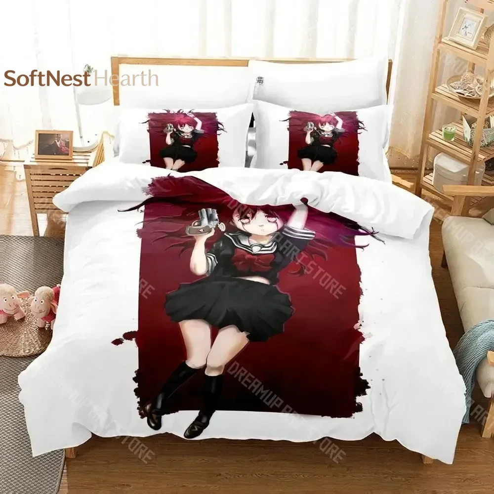 2026 3D Print Magical Girl Site Anime Duvet Cover Bedding Set Polyester Pillowcases Quilt Cover Home Decor Gift Twin King Queen
