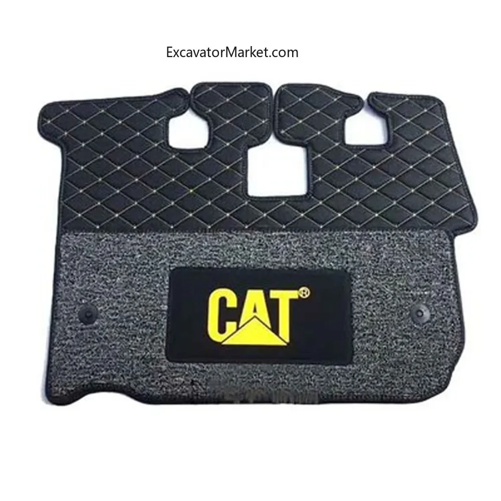 For Caterpillar Excavator Parts E312D 313 315 318 320 323 324 325 Cab Rubber Excavator Flooring Caterpillar Mat