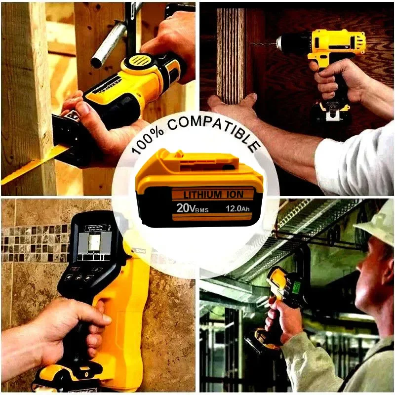 100% оригинальный аккумулятор DCB200 20 В для электроинструмента Dewalt DCB609, 60 В, 18,0 Ач DCB205 DCB206 DCB200 DCB204 DCB204-2, DCB205-2