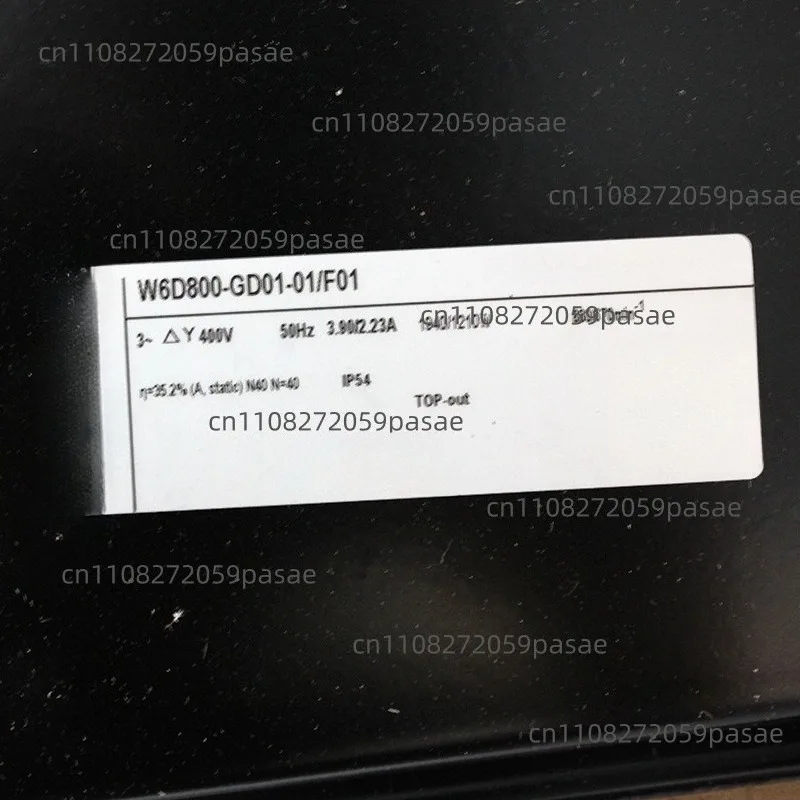W6D800-GD01-01/F01 400V 1940/1210W Data Center Air Conditioning Fan
