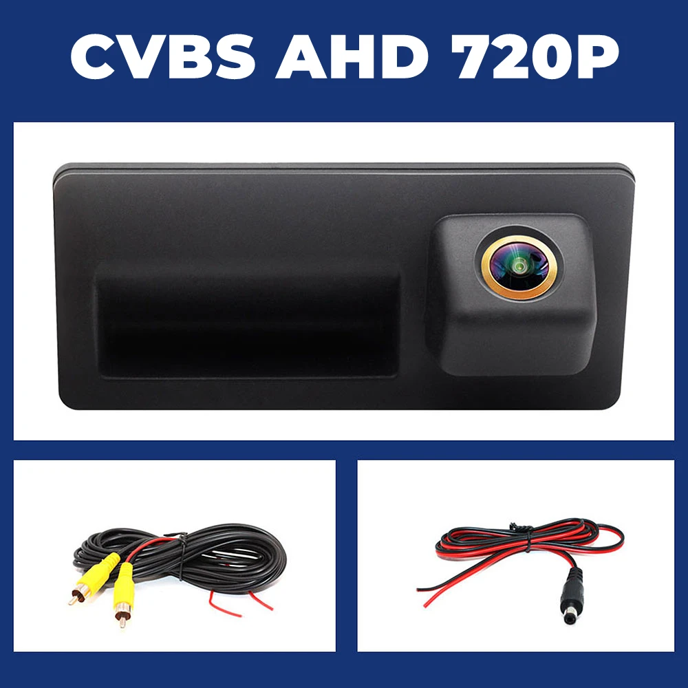 4K AHD 1920*1080P Auto Zurück Hinten Kamera Für VW Passat CC B6 B7 Polo Skoda Octavia Tiguan Audi A4 B8 Q3 Q5 A5 A8 S5 A3 A6 C7 A7 A1 – Detail 3