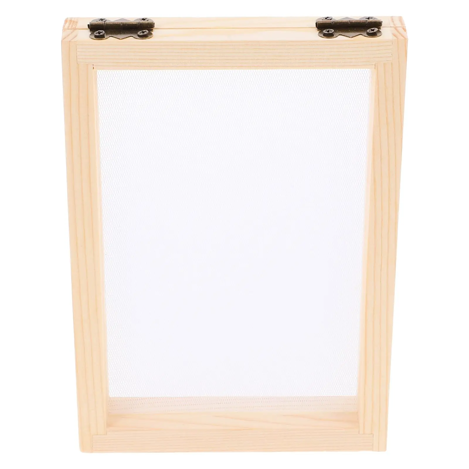 

Wooden Picture Frame Craft Kit DIY Handmade Paper Making Supplies Small Size Eco Friendly Educational Toy For Kids