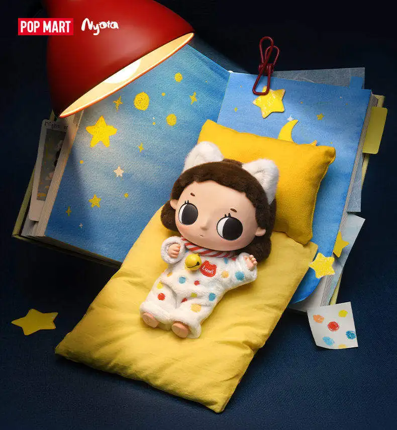 Authentische POPMART Nyota Little Moments Serie Blind Box Vinyl-Plüschpuppe Ita-Taschenanhänger Schlüsselanhänger Niedliches Spielzeug Schreibtischdeko Mädchengeschenk – Detail 13
