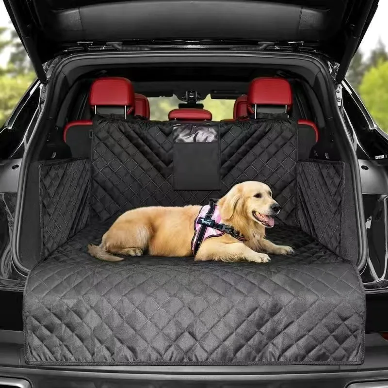 Universal SUV Cargo Liner for Dog Owners, Heavy Duty Waterproof Trunk Mat, Easy Clean Rear Pet Cover ﻿ ﻿
