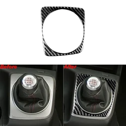 Carbon Fiber Automatic Gear Shift Panel Cover For Honda Civic 8th Gen 2006 2007 2008 2009 2010 2011 Accesorios Para Vehículos