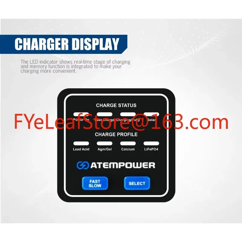 Cargador de batería dual multietapa de 12V 60A CC a CC para RV