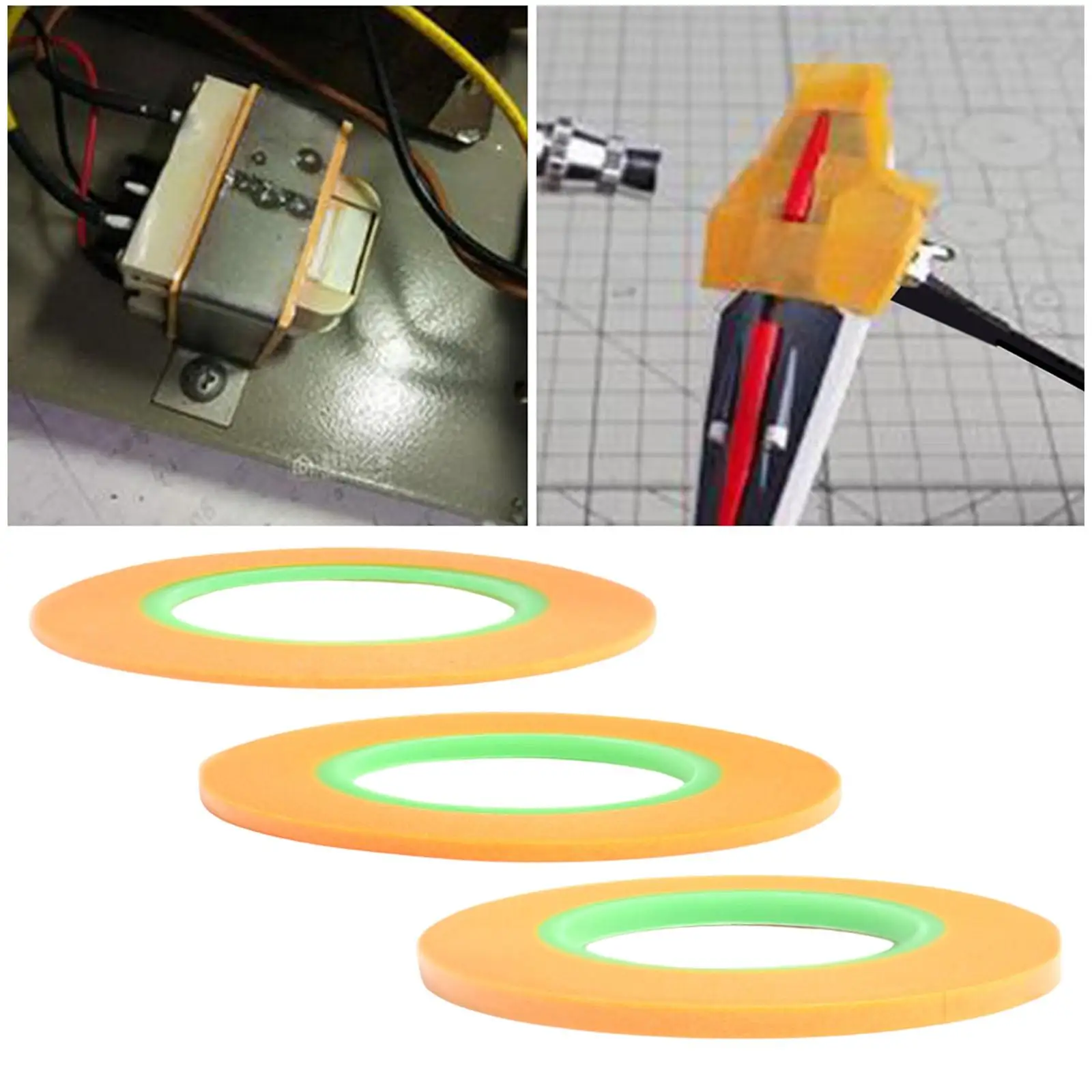 Fine Line Tape 8M สําหรับการวาดภาพแยกสีมาสก์กิ้ง