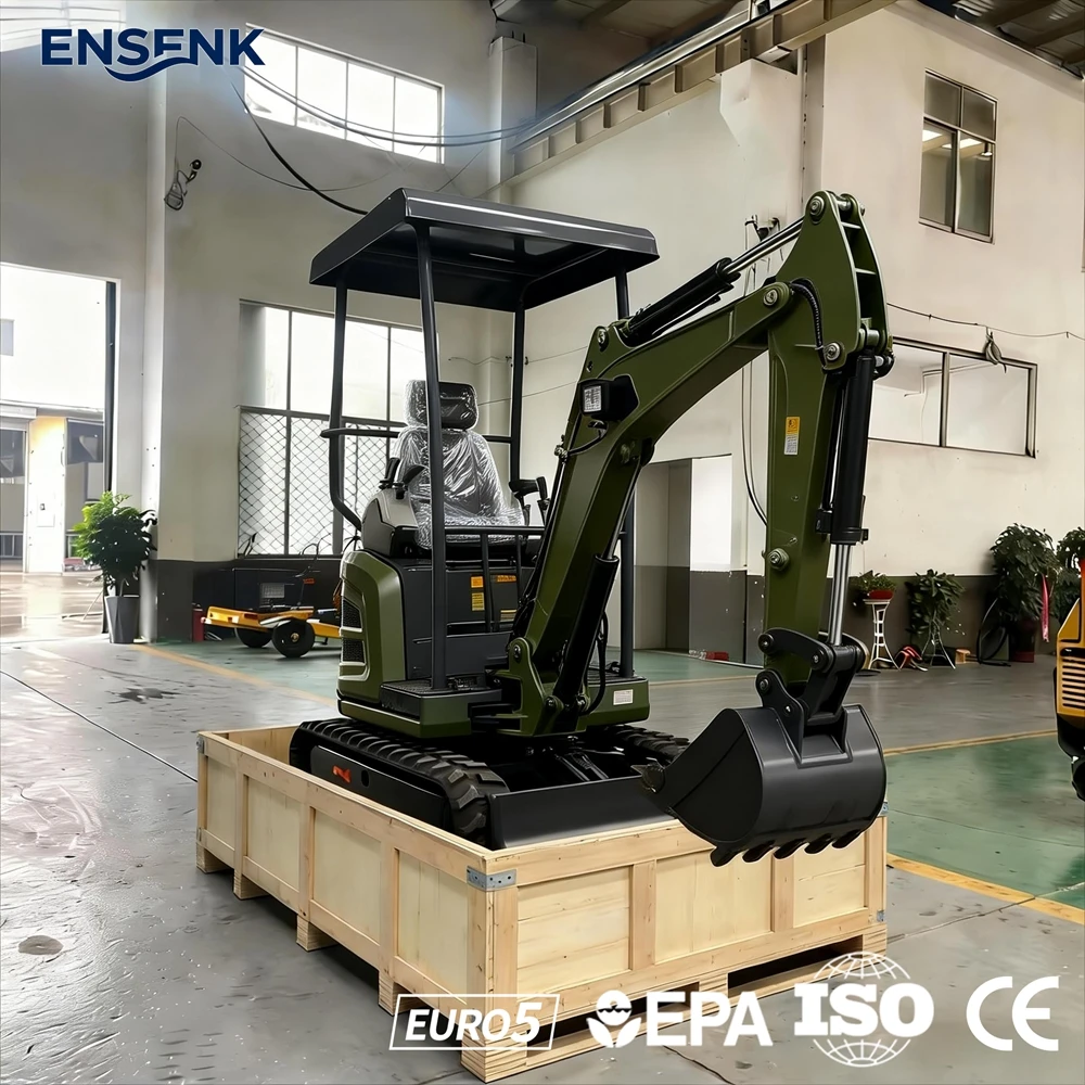 

Mini Excavator 1.0Ton 1.8Ton Kubota Engine Construction 2.0Ton 3.0Ton Multifunctional Excavators CE Fast Delivery Factory Direc