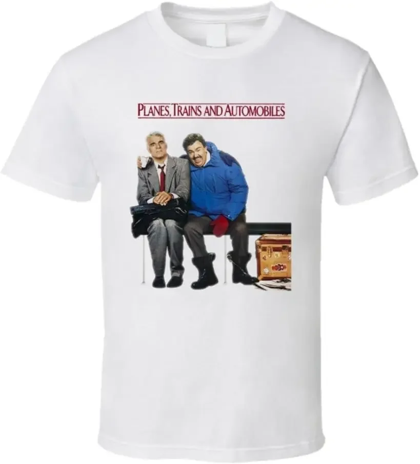

Planes, Trains and Automobiles John Candy Funny 80's Movie T Shirt