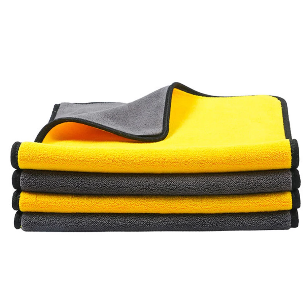 

5/10 pcs Extra Soft Car Wash Microfiber Towel Car Cleaning Drying Cloth Car Care Cloth Detailing Car WashTowel Never Scrat