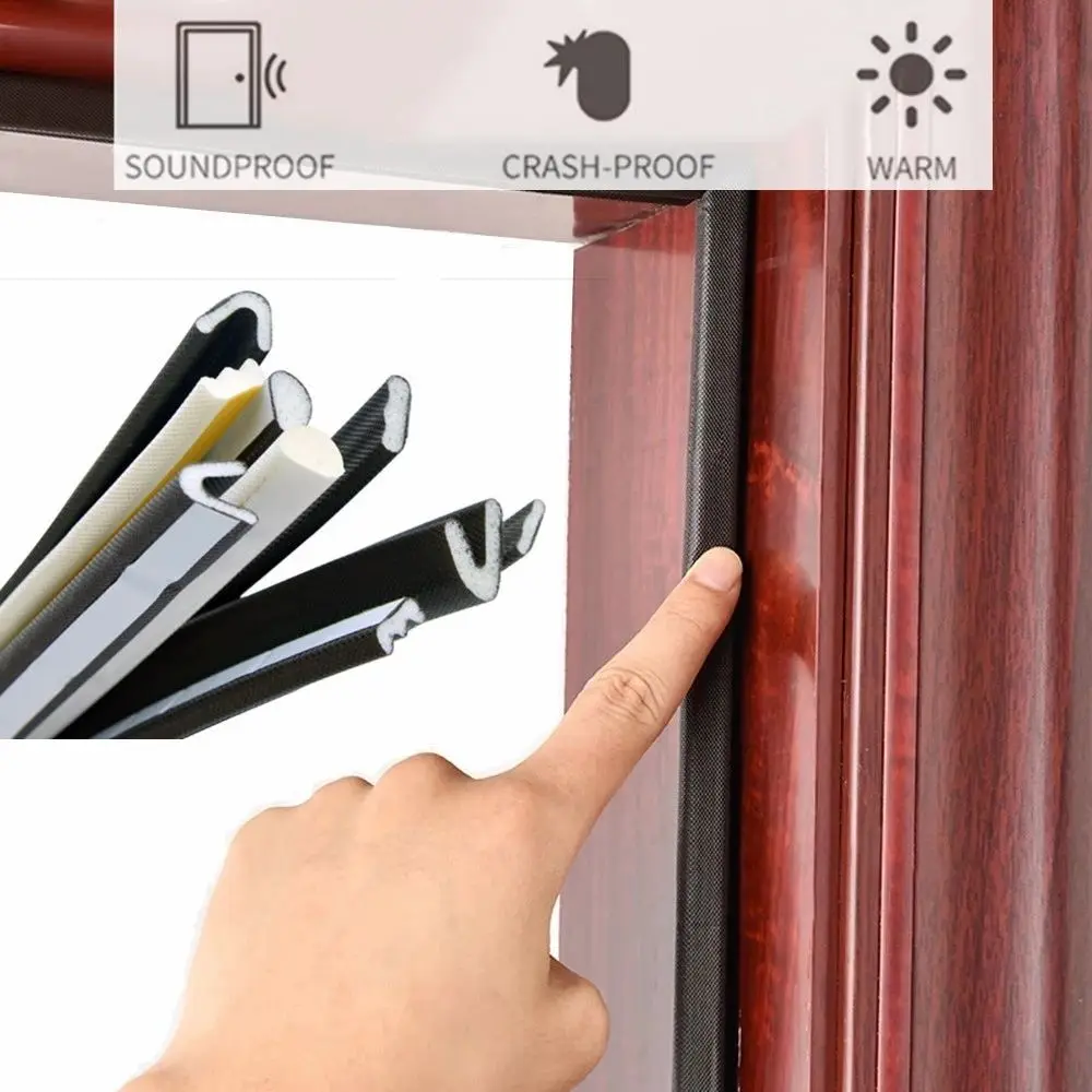 5M Home Door Seal insonorizzato Gap Filler Weather Stripping paraspifferi striscia di tenuta finestra della porta