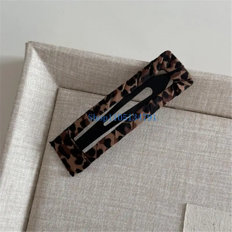 

98km Lovely Leopards Hair Clip Kids Hair Pin Make Up Hairpin Multipurpose Hairclip