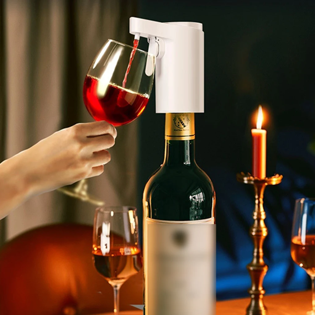 

2026 New Electric Wine Decanter Aerator Dispenser Electric Wine Pourer Aerator Dispenser Pump Pourer Wine Accessories