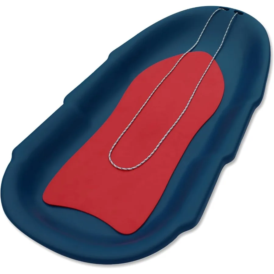 

Гибкие сани для снега Flyer Roto Molded для взрослых, сверхпрочный пластиковый слайдер SNO, синий, прочный и гладкий скользящий дизайн