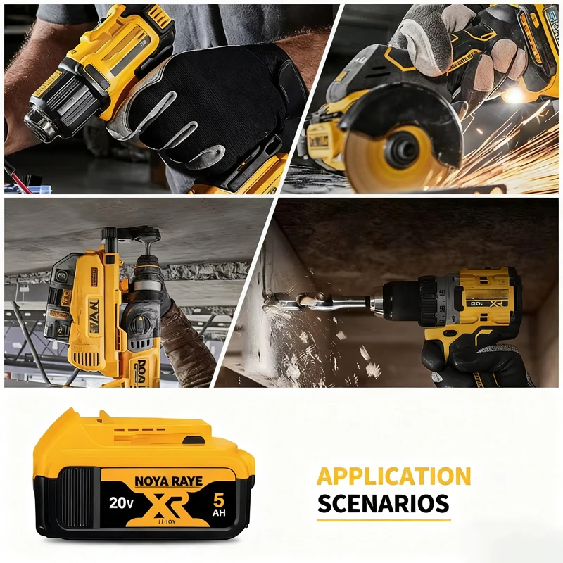 DCF845 20V/60V for Dewalt Battery 2Ah 6Ah/9Ah Lithium-ion Battery DCF845 DCF850 DCF892 DCF911 DCD800 DCD805 Power tools Battery