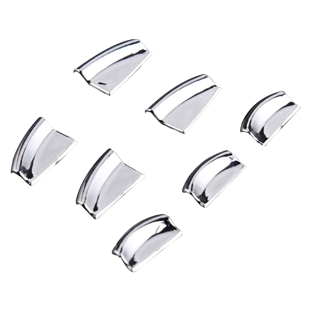 

7PCS Car Chrome Interior Door Switch Styling Trims for Model S / x Accessories